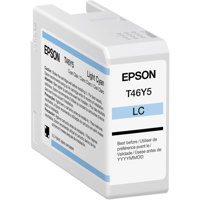 

Epson T46Y UltraChrome PRO10 Light Cyan Ink Cartridge for SureColor P900 Printer, 50ml