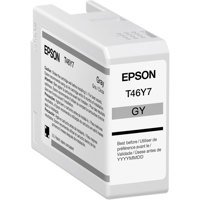 

Epson T46Y UltraChrome PRO10 Gray Ink Cartridge for SureColor P900 Printer, 50ml