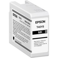 

Epson T46Y UltraChrome PRO10 Matte Black Ink Cartridge for SureColor P900 Printer, 50ml