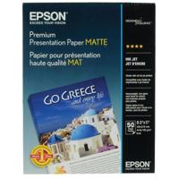 

Epson Premium Presentation Matte Heavy Weight Inkjet Paper, 8.5x11", 50 Sheets,