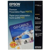 

Epson Premium Presentation Matte Heavy Weight Inkjet Paper, 11.7x16.5", 50 Sheets,