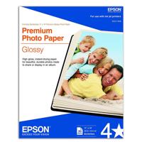 

Epson Premium Photo Paper Glossy Paper, 252gsm, 10.4 mil., 11x14", 20 Sheets