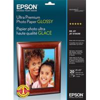 

Epson Ultra Premium Glossy Inkjet Photo Paper, 11.8 mil., 8x10", 20 Sheet Pack