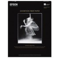 

Epson Exhibition Fine Art Fiber Glossy Inkjet Paper, 13 mil., 325gsm, 13x19", 25 Sheets