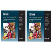 

Epson 2x Letter Value Glossy Photo Paper for Inkjet and Supertank Printers, 186 gm2, 50 Sheets