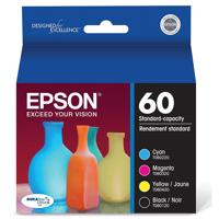 

Epson T060 DURABrite Color Ink Cartridges (CMYK), Combo Pack