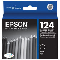 

Epson T124120 Moderate Capacity Black Ink Cartridge for Stylus NX125, NX127, NX130, NX230, NX230, NX330, NX420, NX430 and WorkForce (WF-Series) 320, 323, 325, 435 All-in-One Printers