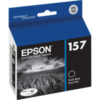 

Epson T157120 157 Photo Black Ink Cartridge for Stylus R3000 Inkjet Printer
