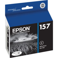 

Epson T157820 157 Photo Matte Black Ink Cartridge for Stylus R3000 Inkjet Printer