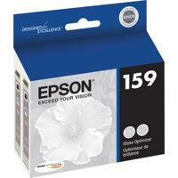 

Epson T159020 159 UltraChrome Hi-Gloss 2 Gloss Optimizer Ink Cartridges for Stylus Photo R2000 Ink Jet Printer