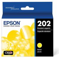 

Epson 202 Yellow Inkjet Cartridge with Sensor for Expression Home XP-5100 and WorkForce WF-2860 Printer