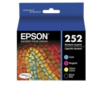 

Epson 252 DURABrite Ultra Black & Color Ink Cartridge Combo Pack for WorkForce Printers