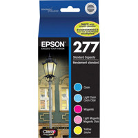 

Epson 277 Claria Photo HD Color Multi Pack Ink Cartridge, 5 Colors