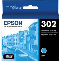 

Epson 302 Cyan Inkjet Cartridge with Sensor for Expression Premium XP-6000 and XP-6005 Printer