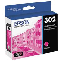 

Epson 302 Magenta Inkjet Cartridge with Sensor for Expression Premium XP-6000 and XP-6005 Printer