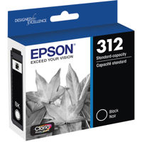 

Epson T312 Claria Standard Capacity Ink Cartridge for Inkjet Printer, Black