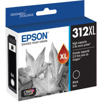 

Epson T312XL Claria High Capacity Ink Cartridge for Inkjet Printer, Black