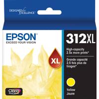 

Epson T312XL Claria High Capacity Ink Cartridge for Inkjet Printer, Yellow