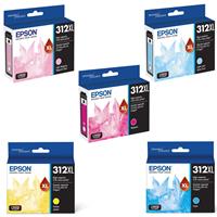 Epson T312XL Claria High Capacity Ink Cartridge Bundle Includes T312XL220-S Cyan / T312XL320-S Magenta / T312XL420-S Yellow / T3