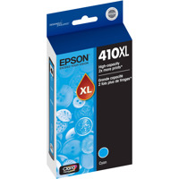 

Epson 410XL Claria Premium High-Capacity Cyan Ink Cartridge for XP-530, XP-630 & XP-830 Printers