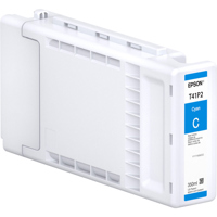 

Epson UltraChrome XD2 350ml High-Capacity Cyan Inkjet Ink Cartridge for SureColor T5470 and T3470 Printer
