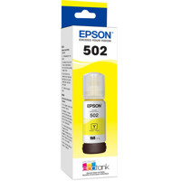 

Epson T502 Dye Yellow Ink Bottle with Sensormatic