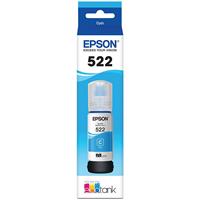 

Epson T522 Ink Bottle for ET-2720, ET-4700 All-in-One Supertank Printers, Cyan