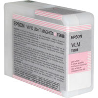 

Epson Vivid Light Magenta 80 ml UltraChrome K3 Ink Cartridge for the Stylus Pro 3880 Wide Format Inkjet Printer.