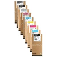 

Epson UltraChrome HDR 150 ml. Ink Set for Stylus Pro 7900/9900 - Consists of Photo Black, Cyan, Vivid Magenta, Yellow, Light Cyan, Vivid Light Magenta, Light Black, Matte Black, Light Light Black