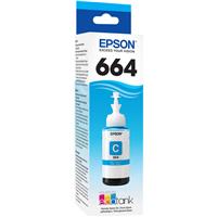

Epson T664 70ml Ink Bottle ET-4500, 2500, 2550 Printers, Cyan