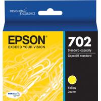 

Epson T702 Standard Capacity DuraBrite Ultra Yellow Ink Cartridge