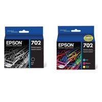 

Epson T702 Standard Capacity DuraBrite Ultra Color Kit Two (Multipack Ink Cartridge Combo, Ultra Black Cartridge)