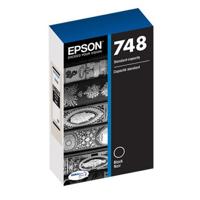 

Epson 748 Standard Capacity Black Ink Cartridge for WorkForce Pro WF-6530, WF-6590, WF-8590, WF-6090 and WF-8090 Printers, 2500 Pages Yield