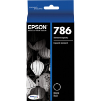 

Epson T786 DURABrite Inkjet Ultra Black Ink Cartridge for WorkForce WF-4630/WF-4640/WF-5110/WF-5190/WF-5620/WF-5690 MF Printers, 800 Page Yield