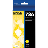 

Epson T786 DURABrite Inkjet Ultra Yellow Ink Cartridge for WorkForce WF-4630/WF-4640/WF-5110/WF-5190/WF-5620/WF-5690 MF Printers, 800 Page Yield