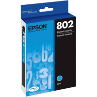 

Epson T802 Standard Capacity Cyan DURABrite Ultra Ink Cartridge for 4720, 4730, 4740 Printers
