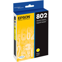 

Epson T802 Standard Capacity Yellow DURABrite Ultra Ink Cartridge for 4720, 4730, 4740 Printers