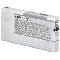 Epson Ultrachrome HD 200ml Light Black Pigment Ink Cartridge for SureColor SC-P5000 17" Large Format Printer