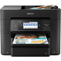 

Epson WorkForce Pro WF-4740 All-in-One Inkjet Printer, 24 ppm Black/22 ppm Color, 4800x1200 dpi, 500 Sheet Input Tray - Print, Copy, Scan, Fax