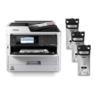 

Epson WorkForce Pro WF-M5799 MFP Wireless Supertank Monochrome Inkjet Printer Bundle with Replaceable Ink Pack System