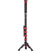 

iFootage Cobra 2 C180-II 4-Section Carbon Fiber Monopod with Low-Profile Tripod