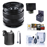

Fujifilm XF 14mm (21mm) F2.8 R Lens - Bundle with 58mm Filter Kit, Lens Case, Flex Lens Shade, Cleaning Kit, Capleash, Mac Software Package