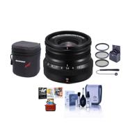 

Fujifilm XF 16mm f/2.8 R WR X Mount Lens, Black - Bundle With 49mm Filter Kit, Lens Case, Cleaning Kit, Capleash II, Mac Software Package