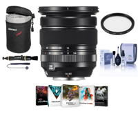 

Fujifilm XF 16-80mm F4.0 R OIS WR (Weather Resistant) Lens - Bundle With 72mm Filter Kit, Lens Case Medium, Cleaning Kit, Capleash, Lens Cleaner, PC Software Package