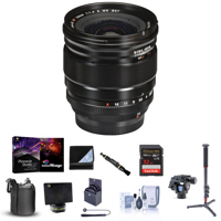 

Fujifilm XF 16mm F1.4 R (Weather Resistant) Lens - Bundle with 67mm Filter Kit, Lens Case, Flex Lens Shade, 32GB SDHC Card, 4 Sec Monopod, Lens Wrap, Lens Cleaner, Pro Software Pack And More