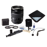 

Fujifilm XF 18-135mm F3.5-5.6 R LM OIS WR (Weather Resistant) Lens - Bundle With 67mm Filter Kit, Lens Wrap (19x19), CapLeash II, Lens Cleaner, Cleaning Kit