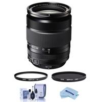 

Fujifilm XF 18-135mm F3.5-5.6 R LM OIS WR (Weather Resistant) Lens - Bundle With Hoya NXT Plus 67mm HMC UV Filter, NXT 67mm HMC Circular Polarizer Filter, Cleaning Kit, Cloth