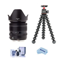 

Fujifilm XF 18-55mm (27.4-83.8mm) F2.8-4 R LM OIS Lens - Bundle With Joby GorillaPod 3K Kit Black, Cleaning Kit, Microfiber Cloth