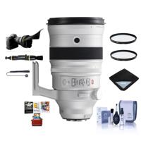 

Fujifilm XF 200mm f/2 R LM OIS WR Lens with XF 1.4X TC F2 WR Teleconverter Kit - Bundle With 105mm UV / 105mm CPL Filters, Flex Lens Shade, Lens Wrap, Cleaning Kit, Capleash, cleaner, Mac Software