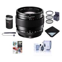 

Fujifilm XF 23mm (35mm) F/1.4R Lens - Bundle with 62mm Filter Kit, Lens Wrap, Lens Case, Cleaning Kit, Capleash and Professional Software Package